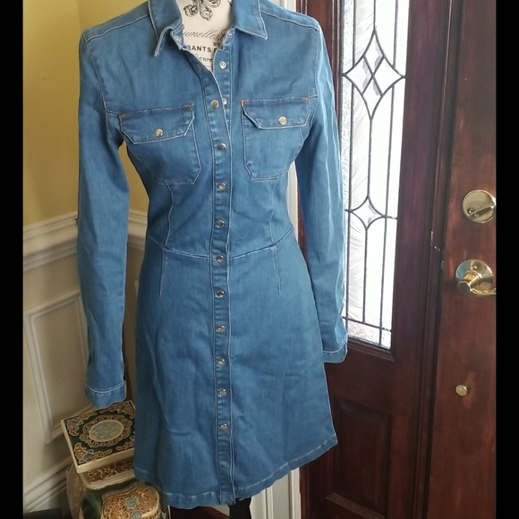 Asos Denim Dress - Picture 2 of 8